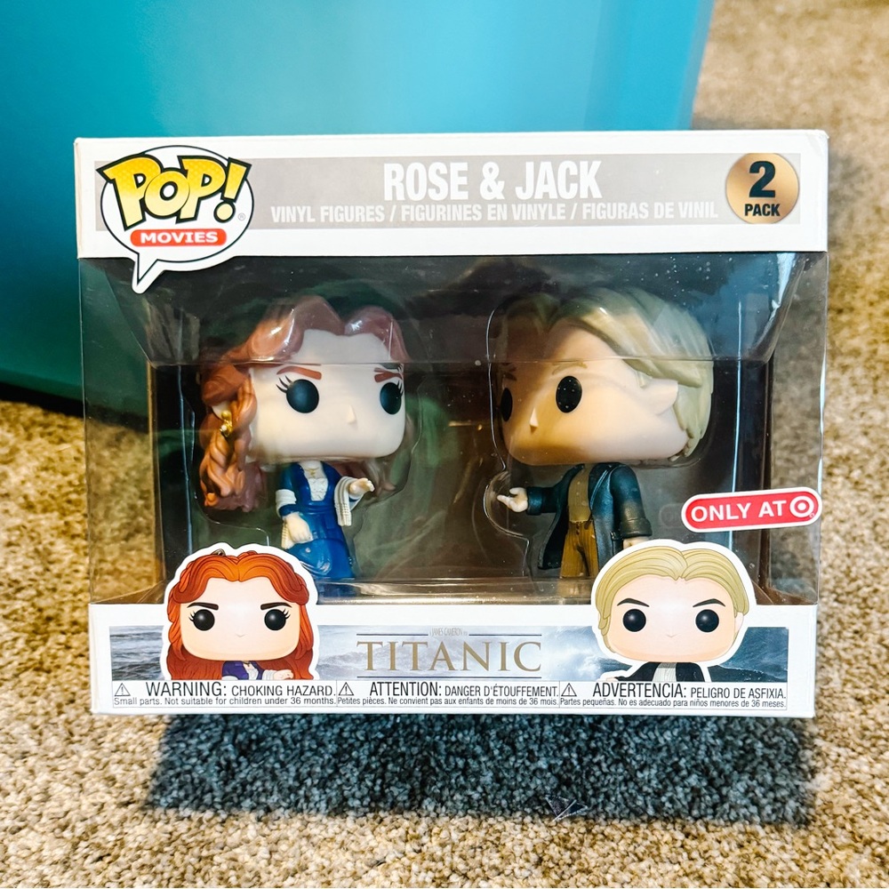 NWT Funko Pop - Titanic Jack & Rose in box collectible